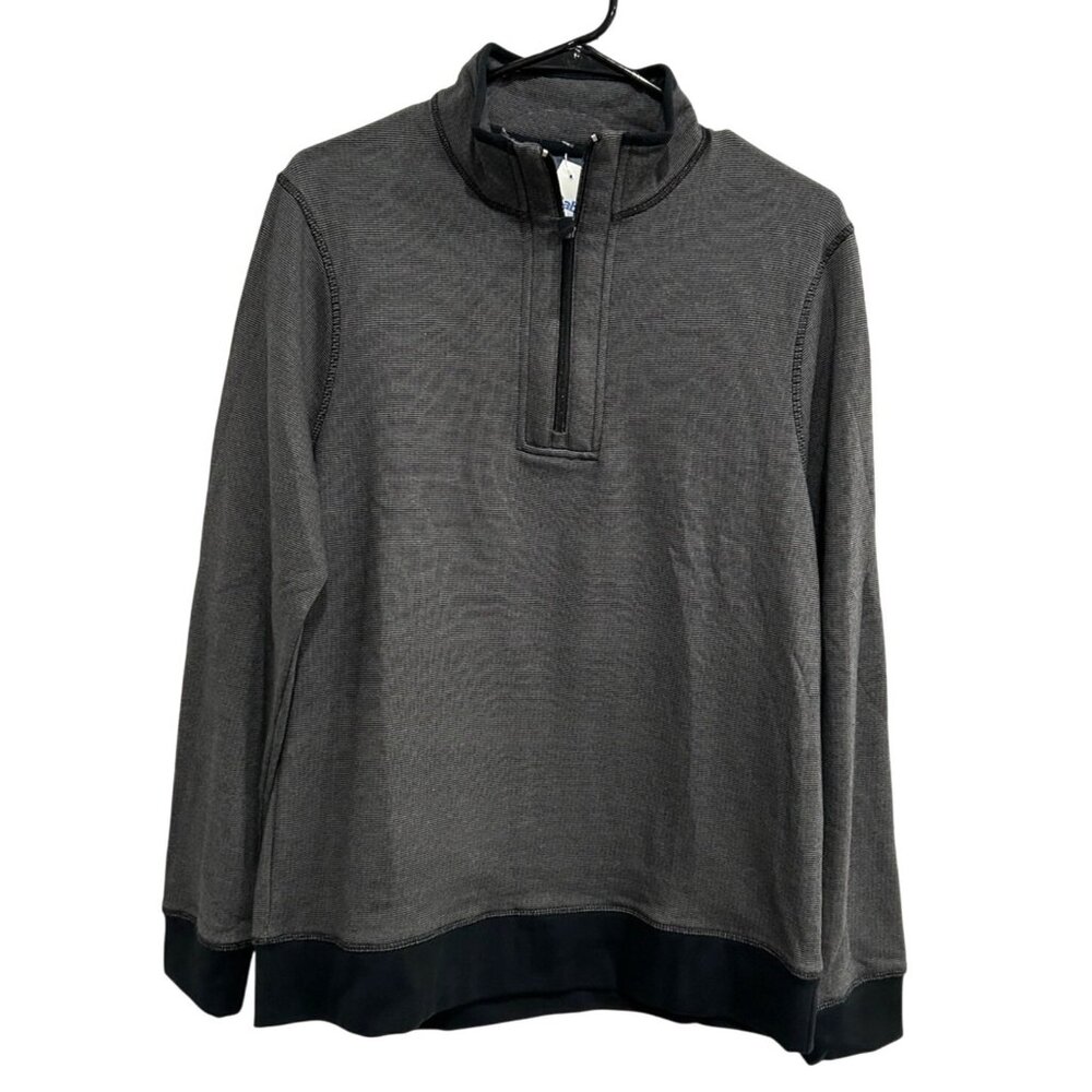 Copper & Oak NWT Mens Pullover Half-Zip Sweatshirt Size Small Gray Cotton Blend